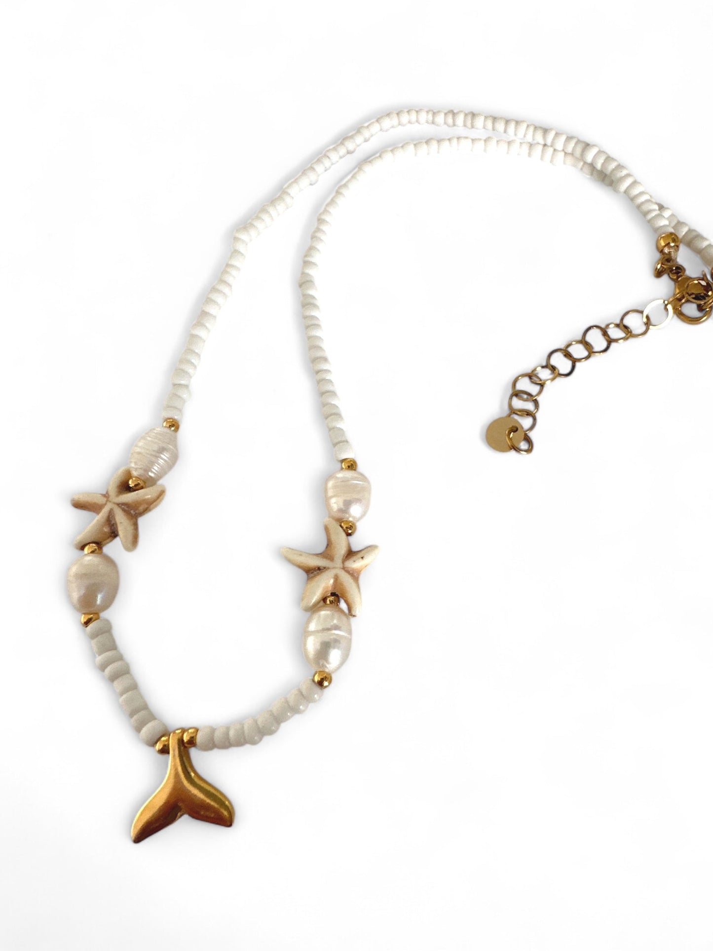 Seaside Whispers Necklace – Χειροποίητο κολιέ με charms