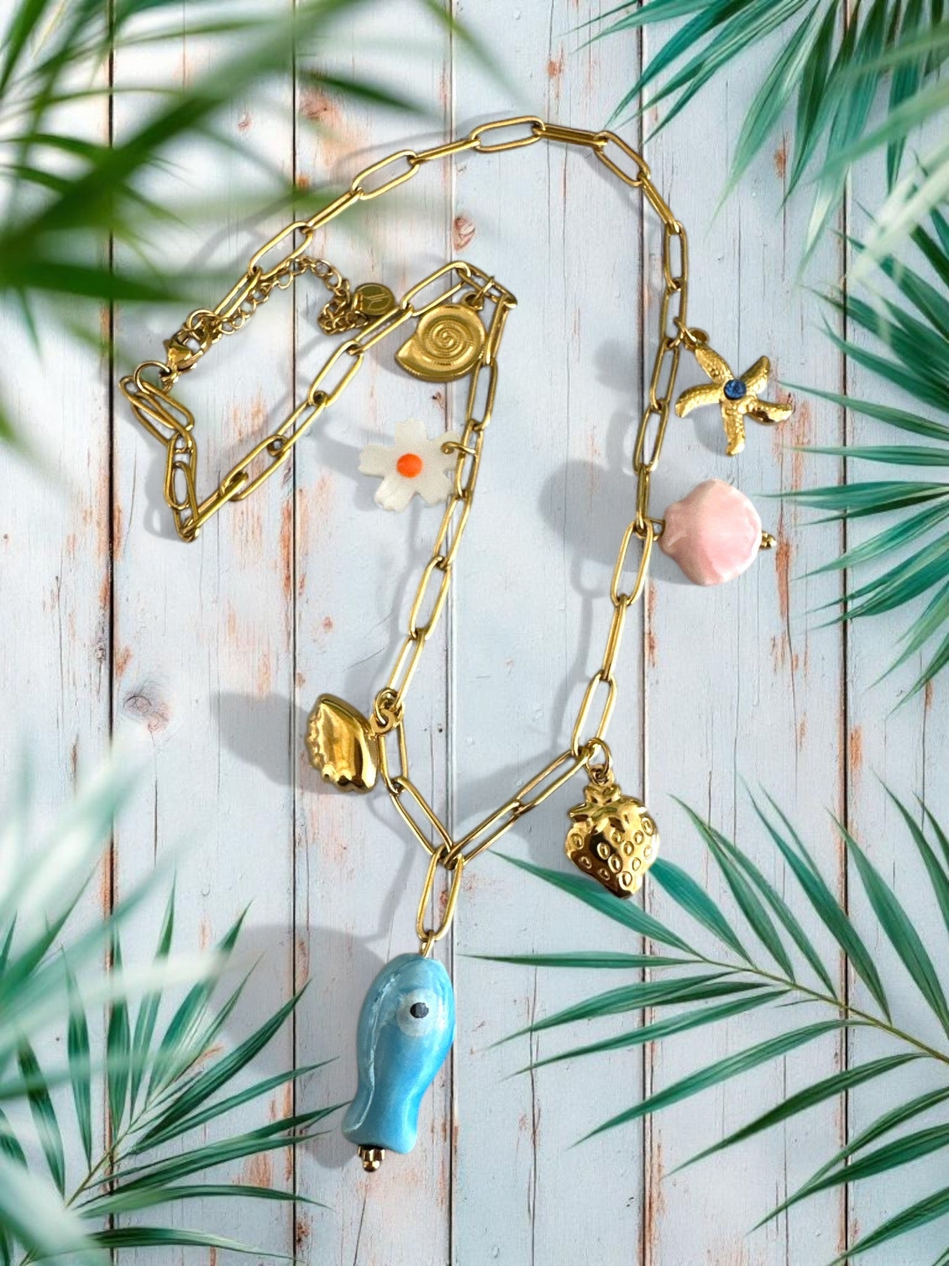 ⚡🚚 "Summer Stories" Charm Necklace