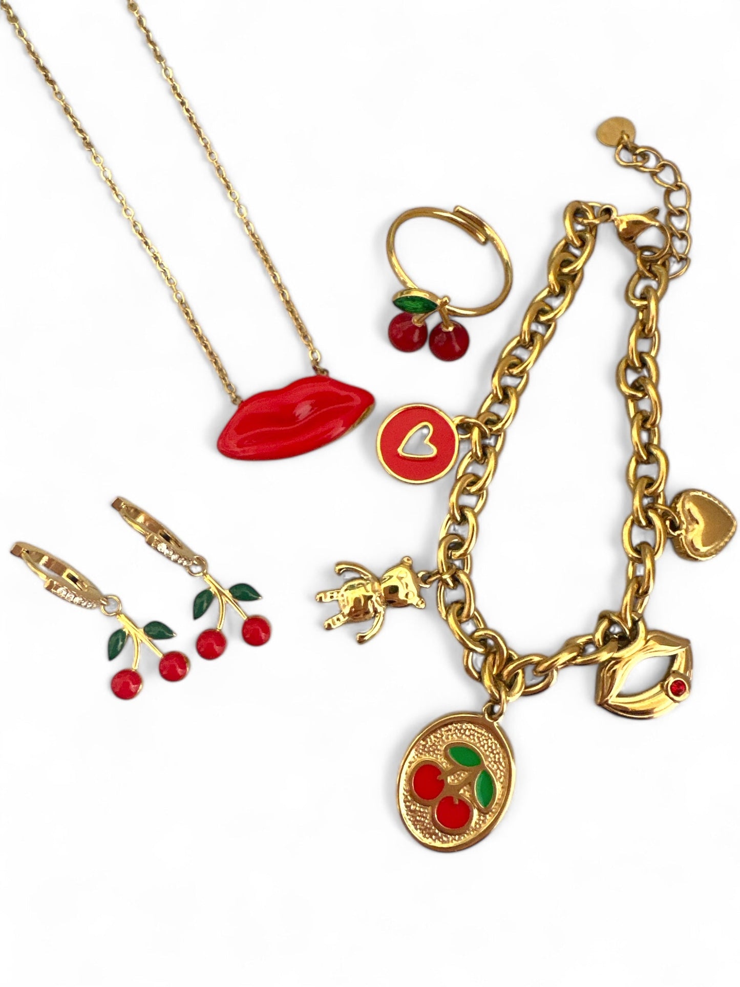 ⚡🚚 Kiss Me Lips Necklace