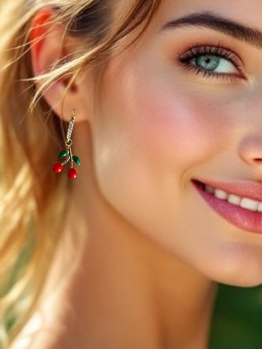 ⚡🚚 Cherry Pop Earrings