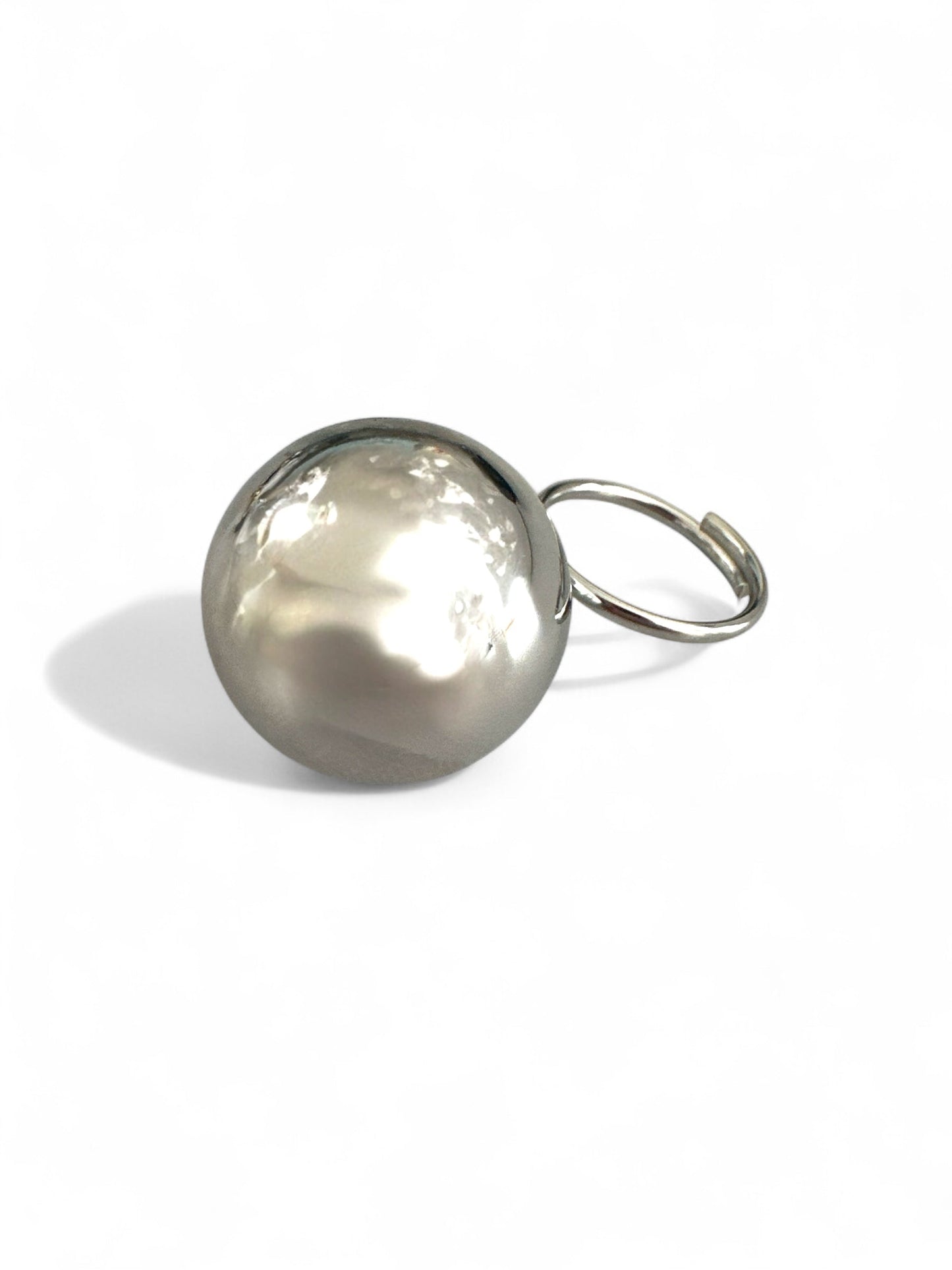 ⚡🚚 Maxi Bullet Dome Ring – Gold / Silver Stainless