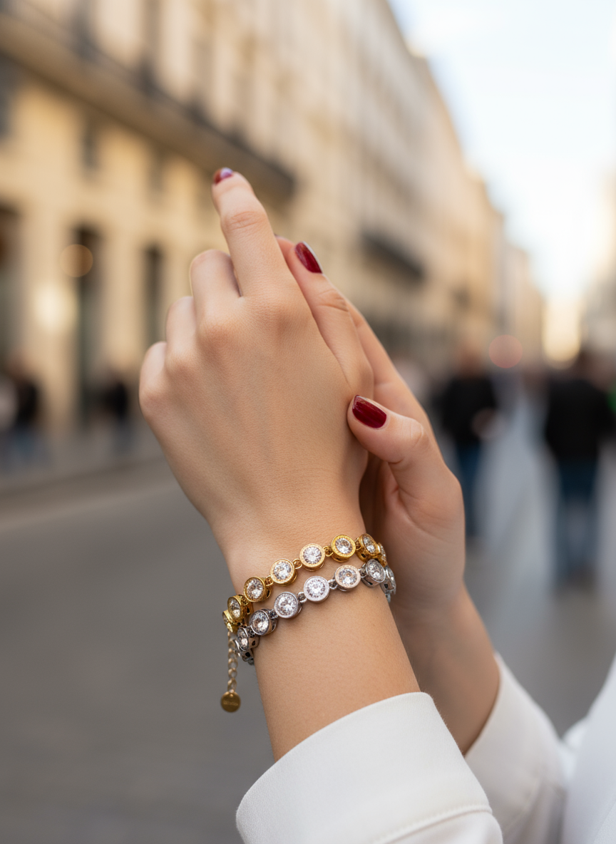 Celeste Bracelet – Gold / Silver Stainless - So Cute by Dimi