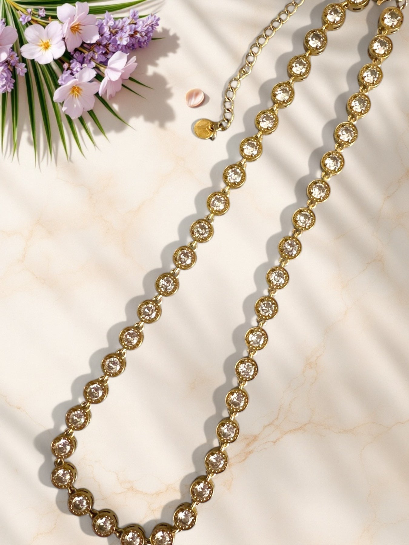 ⚡🚚 Celeste Choker – Gold / Silver Stainless