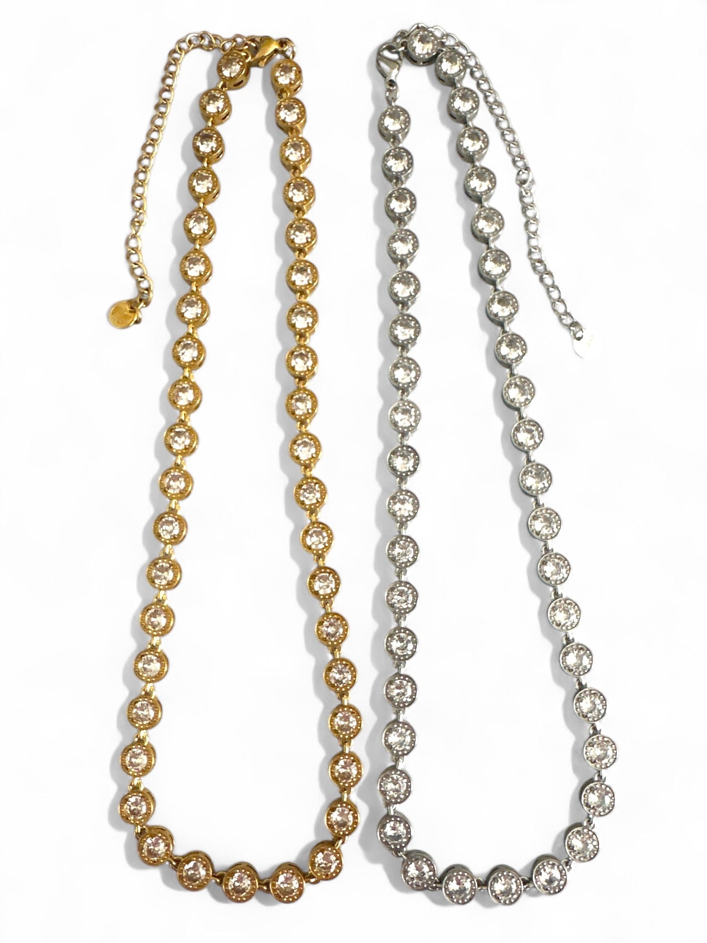 ⚡🚚 Celeste Choker – Gold / Silver Stainless