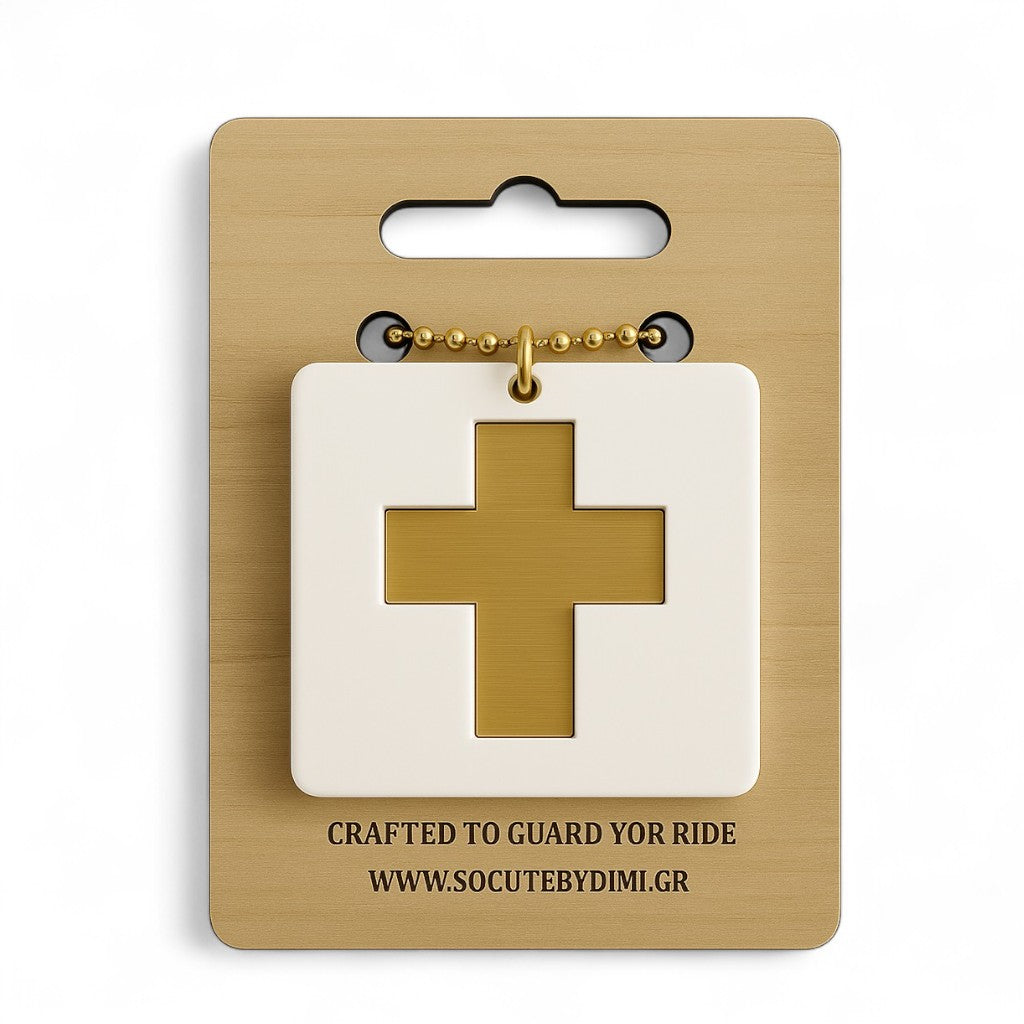 Γούρι αυτοκινήτου Cross Minimal ✝️