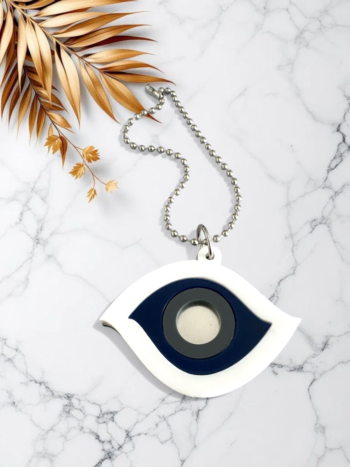 🔖 Midnight Eye – Ασημί & Navy Edition 👁️✨