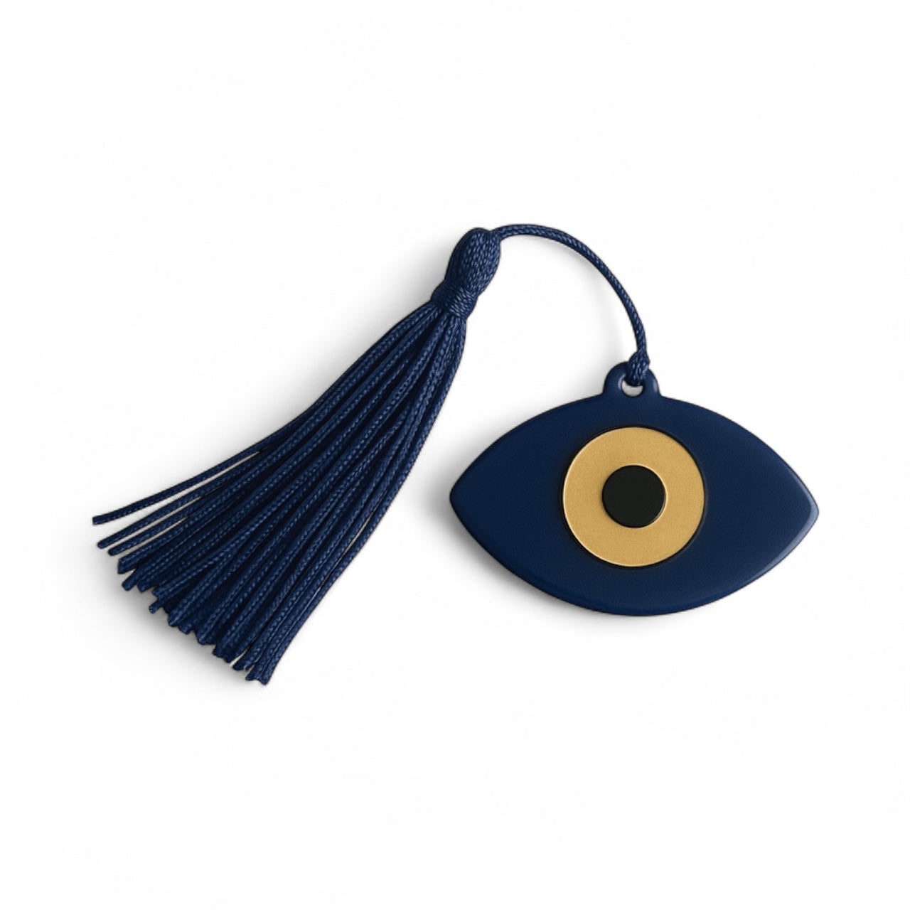 Χονδρική – Γούρι μάτι με φούντα σε κόκκινο, λευκό & μπλε – So Cute by Dimi