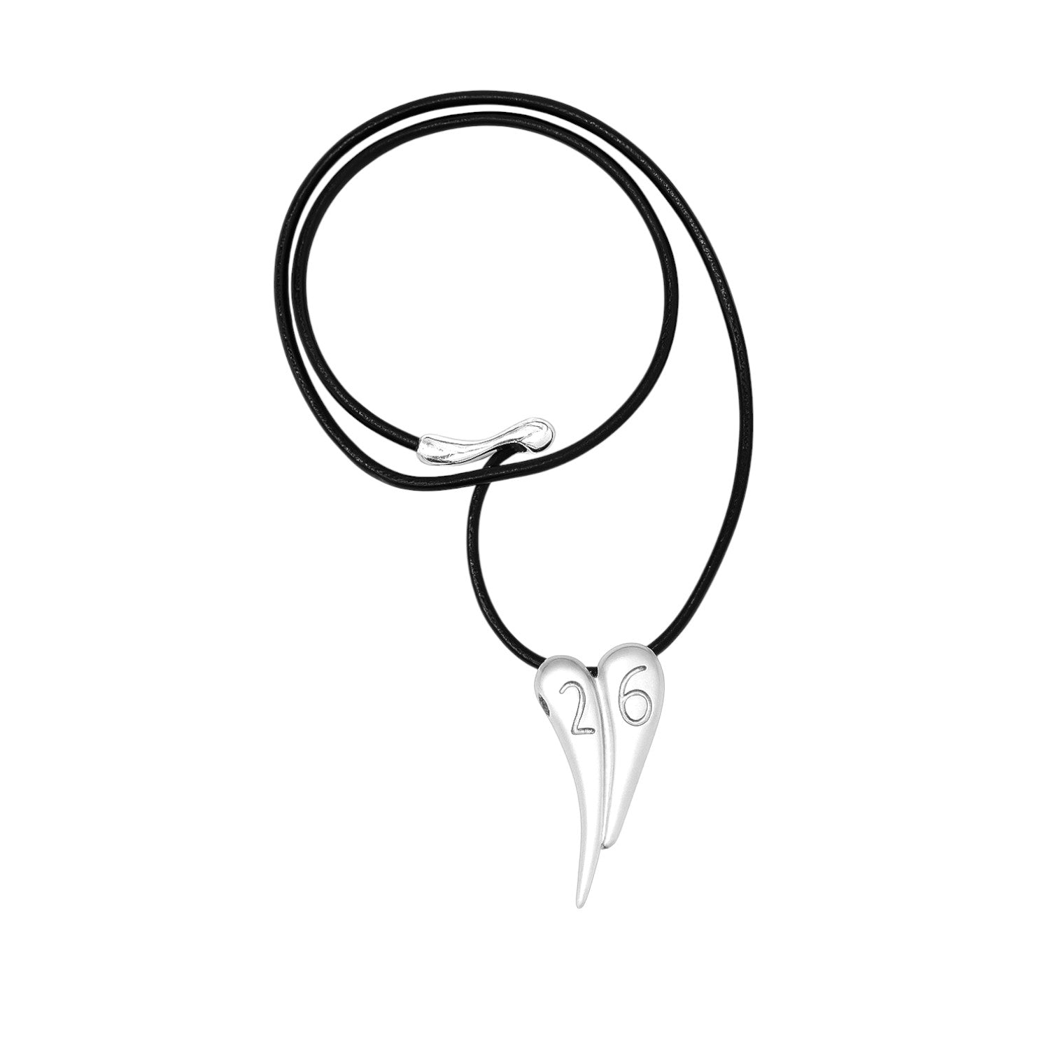 Κολιέ γούρι 2026 διπλή καρδιά χονδρική – So Cute by Dimi