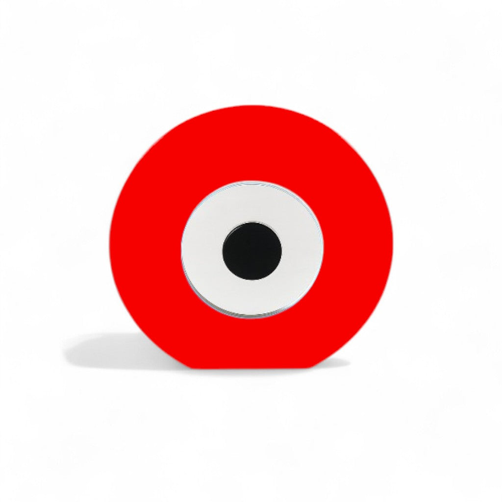 Χονδρική επιτραπέζιο γούρι μάτι plexiglass καθρέφτη – Κόκκινο– So Cute by Dimi