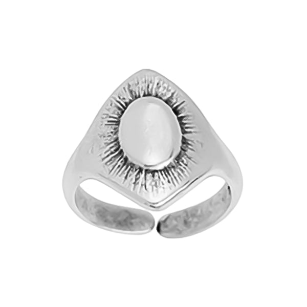 Ethnic rhombus ring, package of 3 pieces