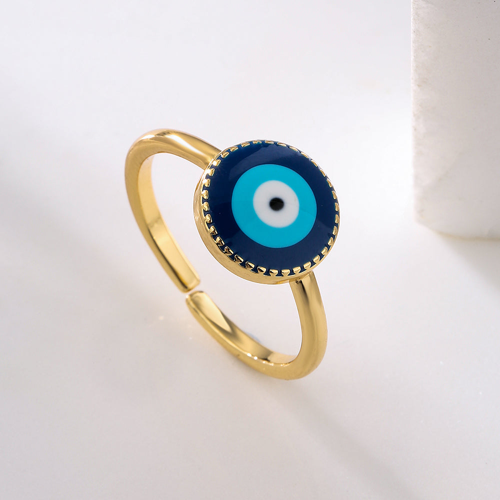 Evil eye ring, 5 styles