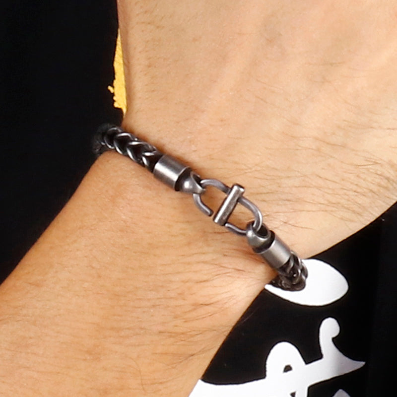 Men fashion titanium steel chain bracelet
