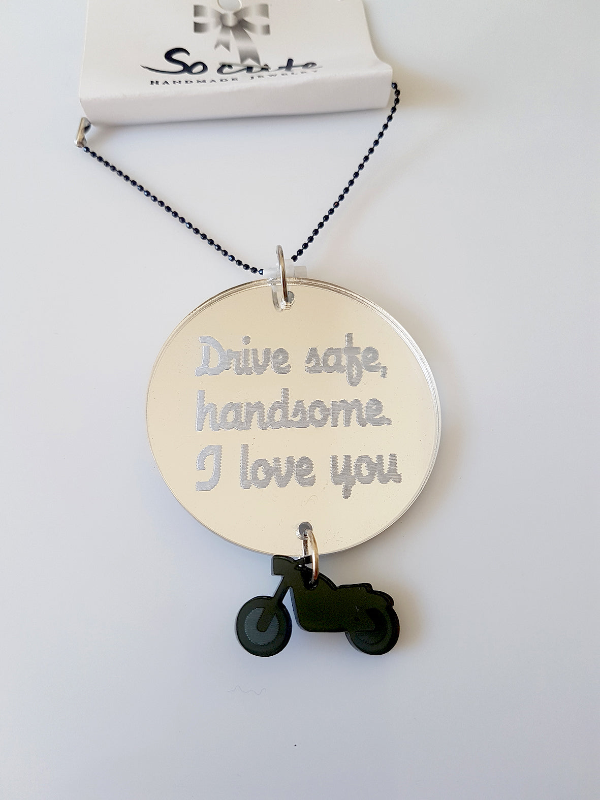 Γούρι μοτοσυκλέτας "Drive safe handsome" - So Cute by Dimi