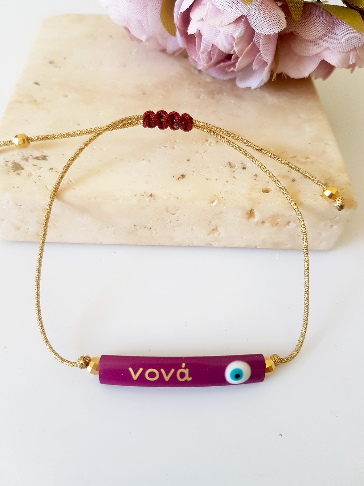 Βραχιόλι με ταυτότητα Μαμά, Νονά, Γιαγιά ή Θεία - So Cute by Dimi