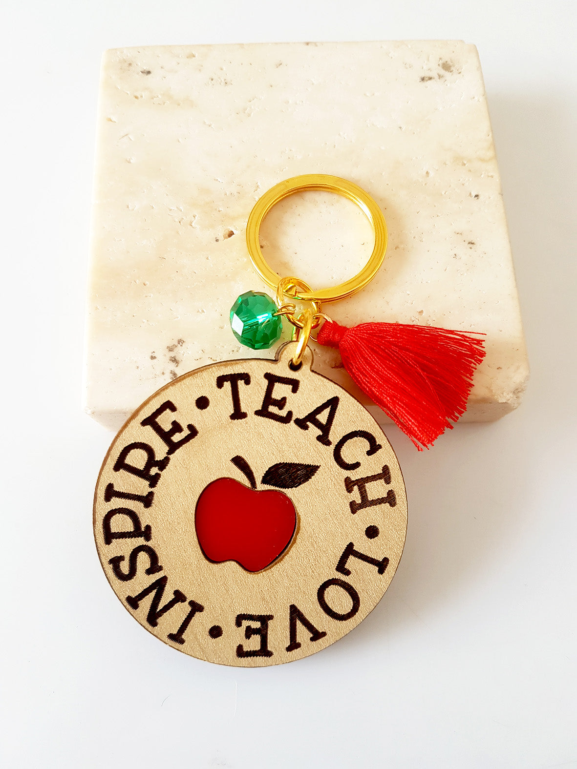Μπρελόκ Teach-Love-Inspire - So Cute by Dimi