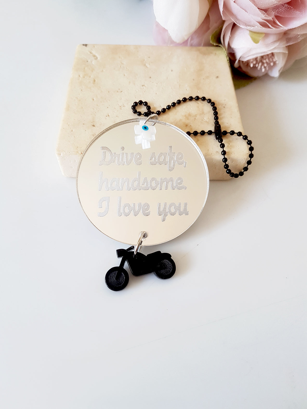 Γούρι μοτοσυκλέτας "Drive safe handsome" - So Cute by Dimi