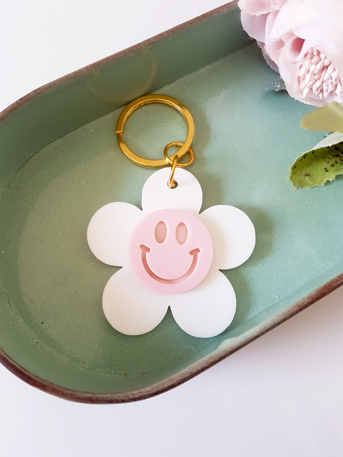 Πλεξιγκλάς μπρελόκ Smile - So Cute by Dimi
