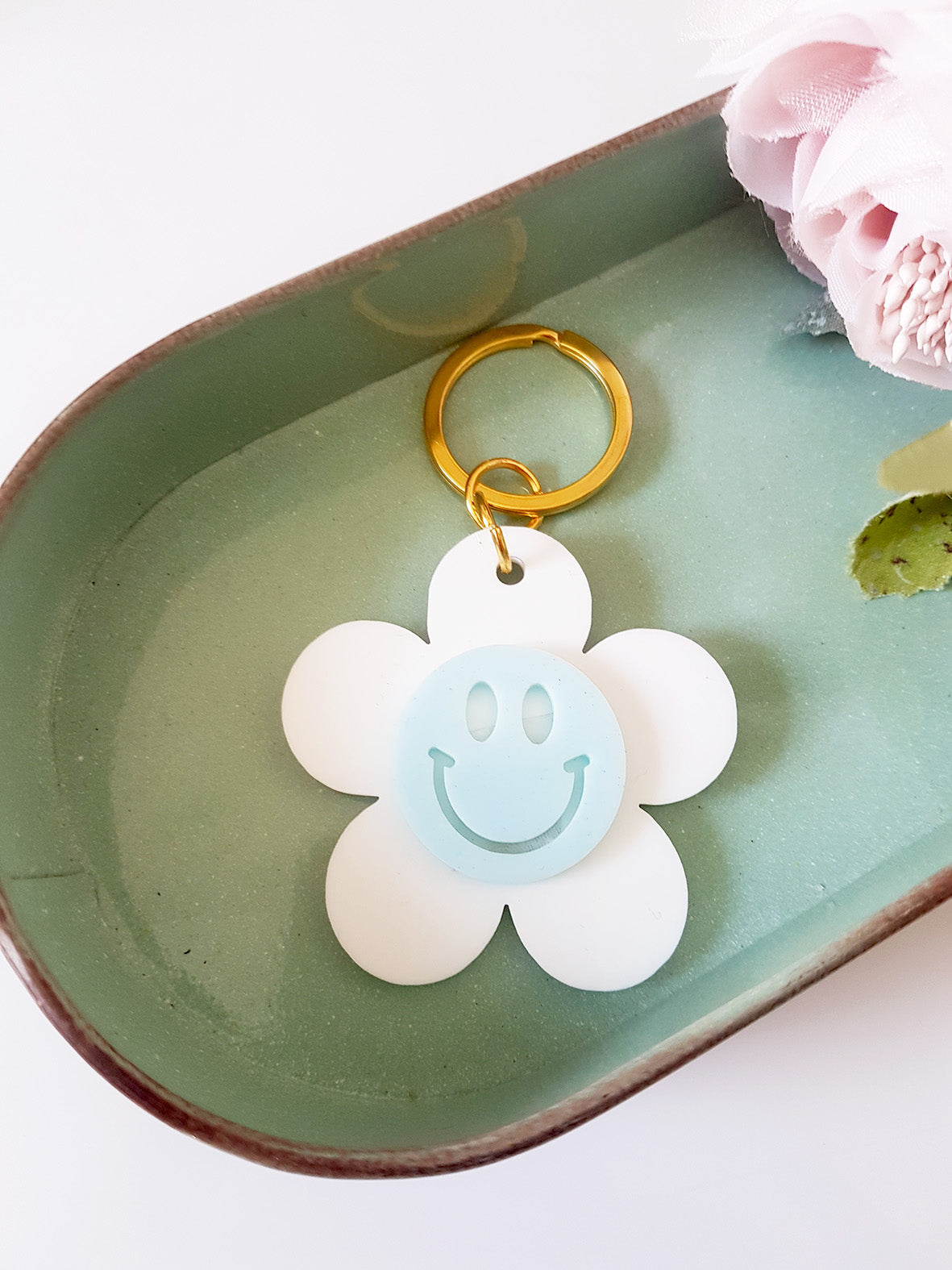 Πλεξιγκλάς μπρελόκ Smile - So Cute by Dimi