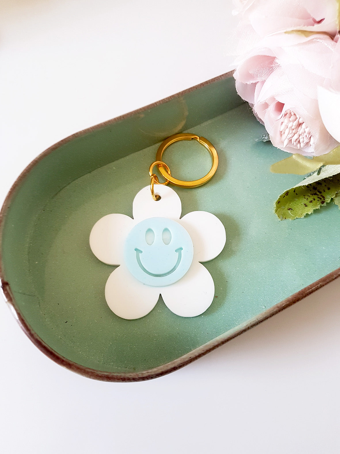 Πλεξιγκλάς μπρελόκ Smile - So Cute by Dimi