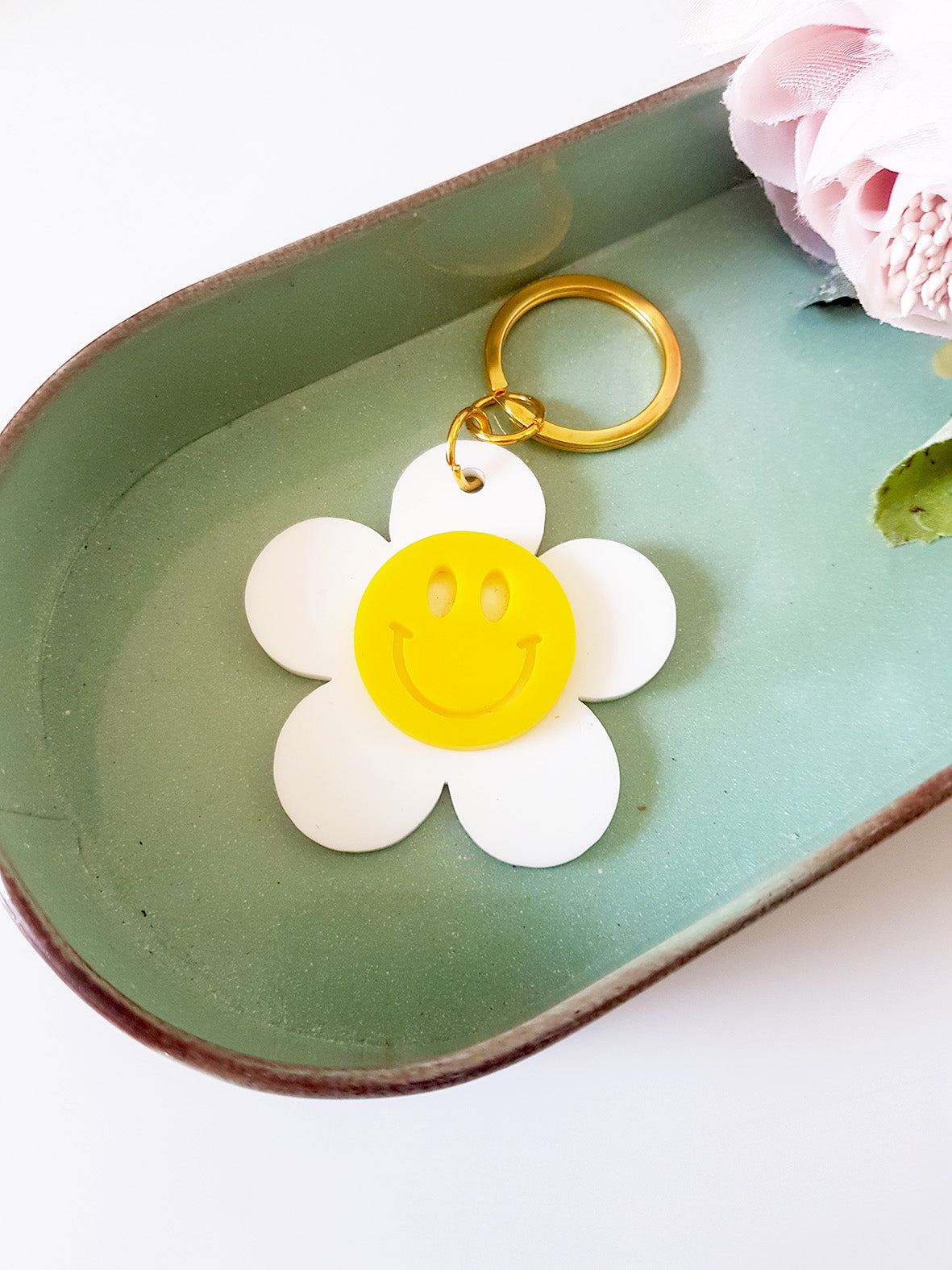 Πλεξιγκλάς μπρελόκ Smile - So Cute by Dimi