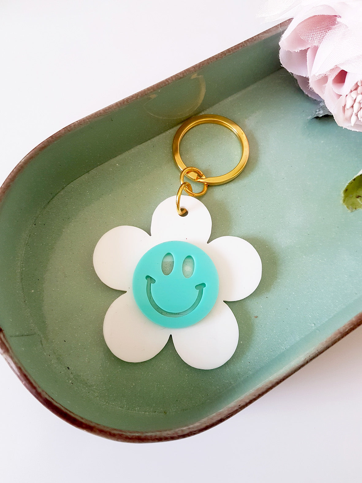 Πλεξιγκλάς μπρελόκ Smile - So Cute by Dimi