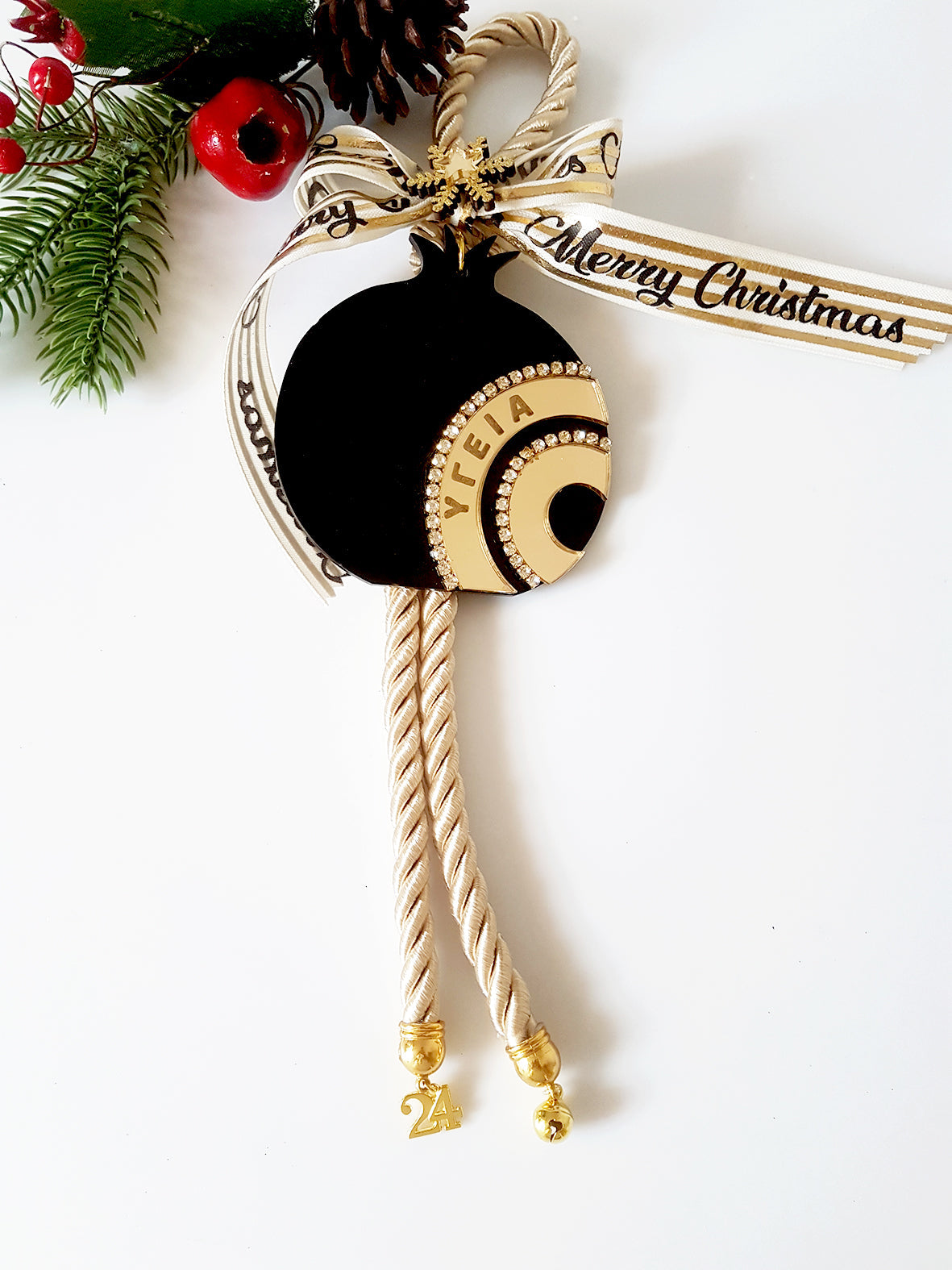 Γούρι Ρόδι με χάραξη Υγεία