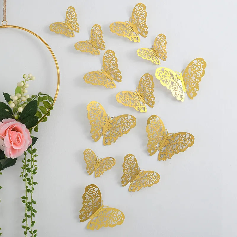 Cute Butterfly Paper Wall Sticker