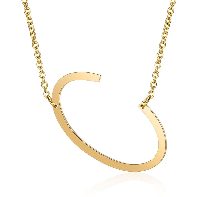 Shiny pendant with Monogram, pack of 1 piece