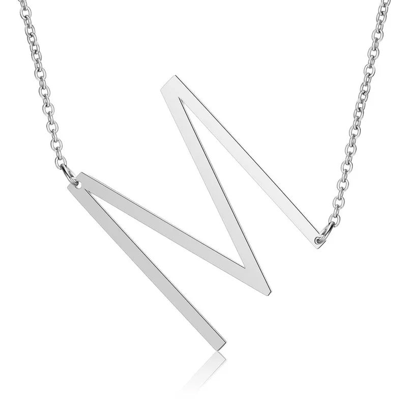 Shiny pendant with Monogram, pack of 1 piece