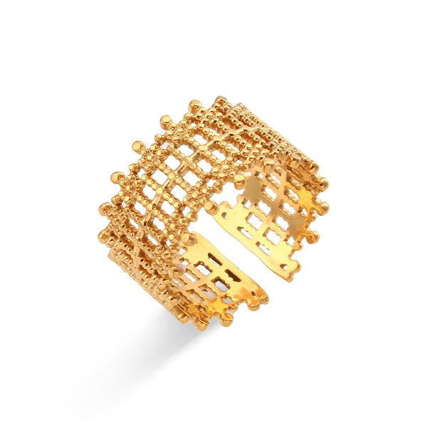 Stainless Steel Open Ring, various styles - SoCuteb2b
