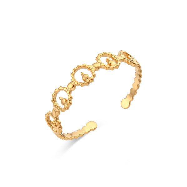 Stainless Steel Open Ring, various styles - SoCuteb2b
