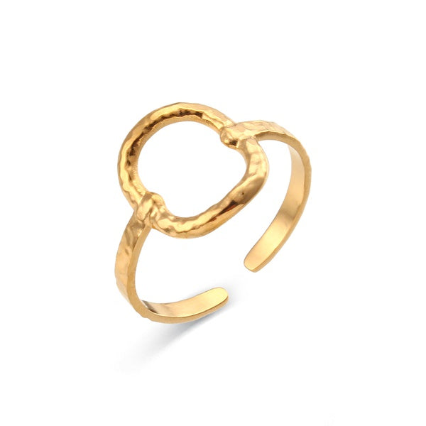 Stainless Steel Open Ring, various styles - SoCuteb2b