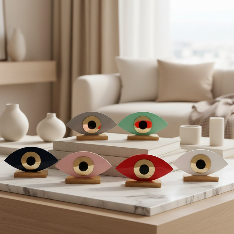 Χονδρική συλλογή διαχρονικών γουριών plexiglass σε neutral luxury διακόσμηση – So Cute by Dimi Wholesale