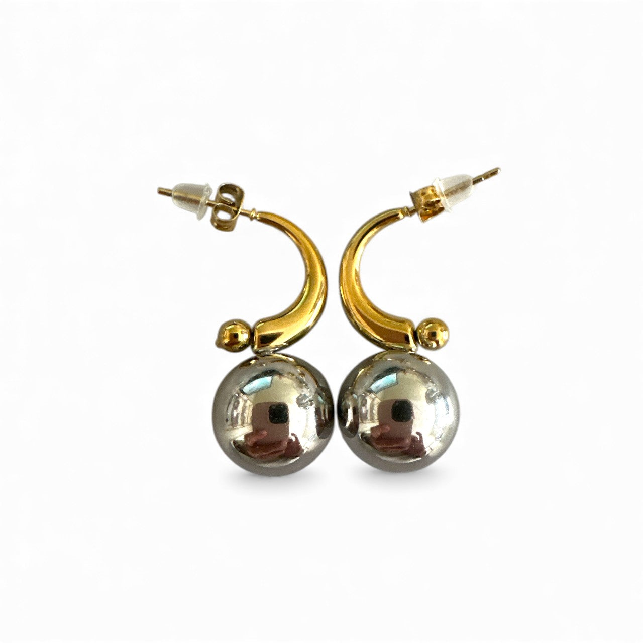 wholesale sphere drop earrings mixed color