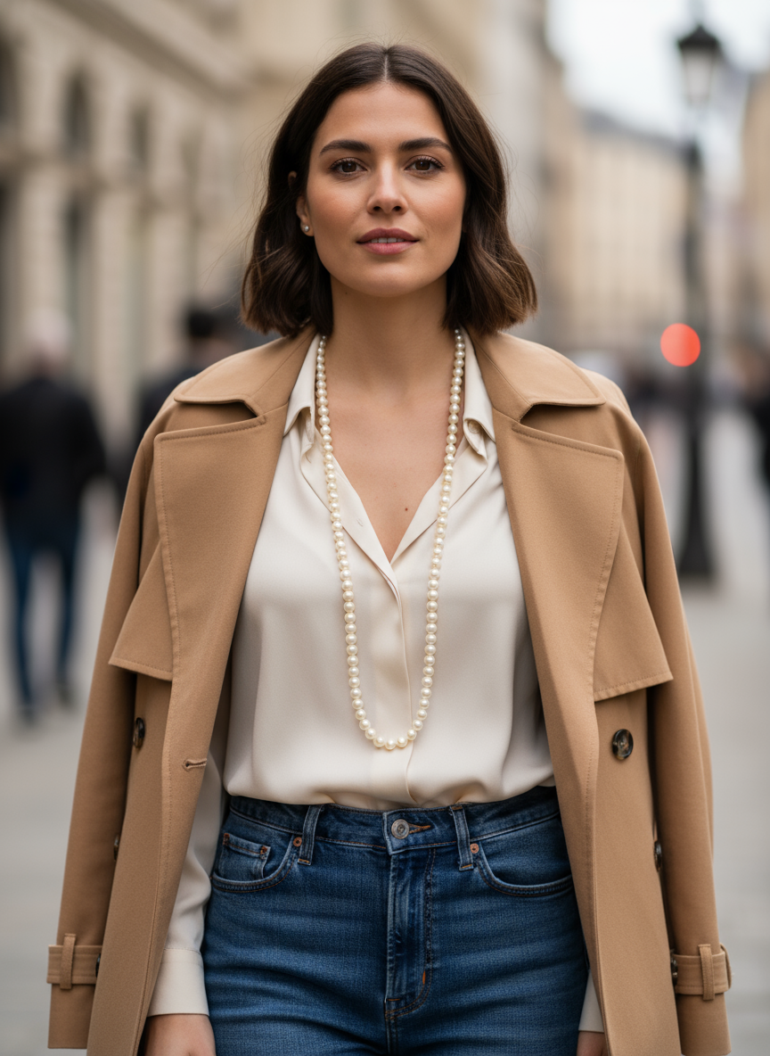 Χειροποίητο μακρύ κολιέ με πέρλες 10 mm – Pearl Grace Necklace – So Cute by Dimi