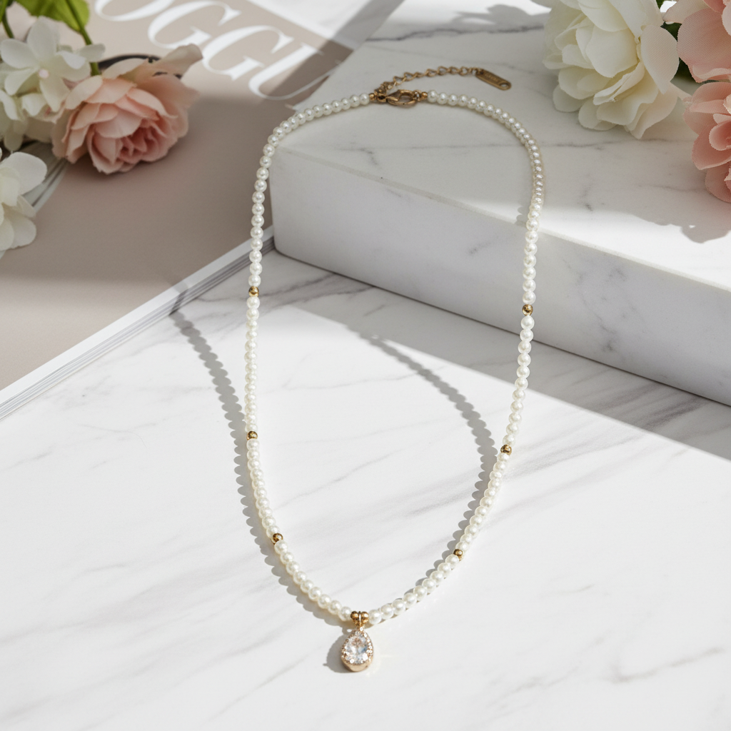 ⚡🚚Soft Glow Pearl Necklace