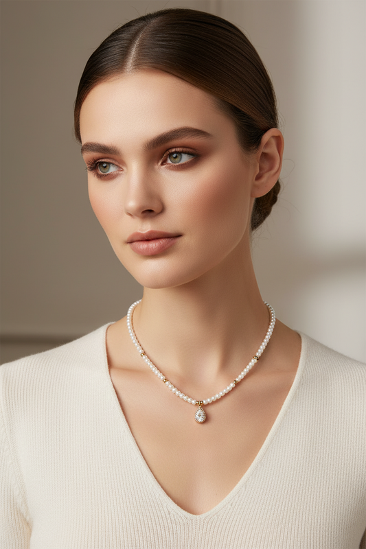 ⚡🚚Soft Glow Pearl Necklace