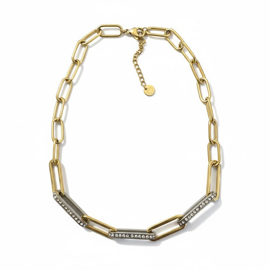 ⚡🚚 Spark Link – Ατσάλινο Κολιέ