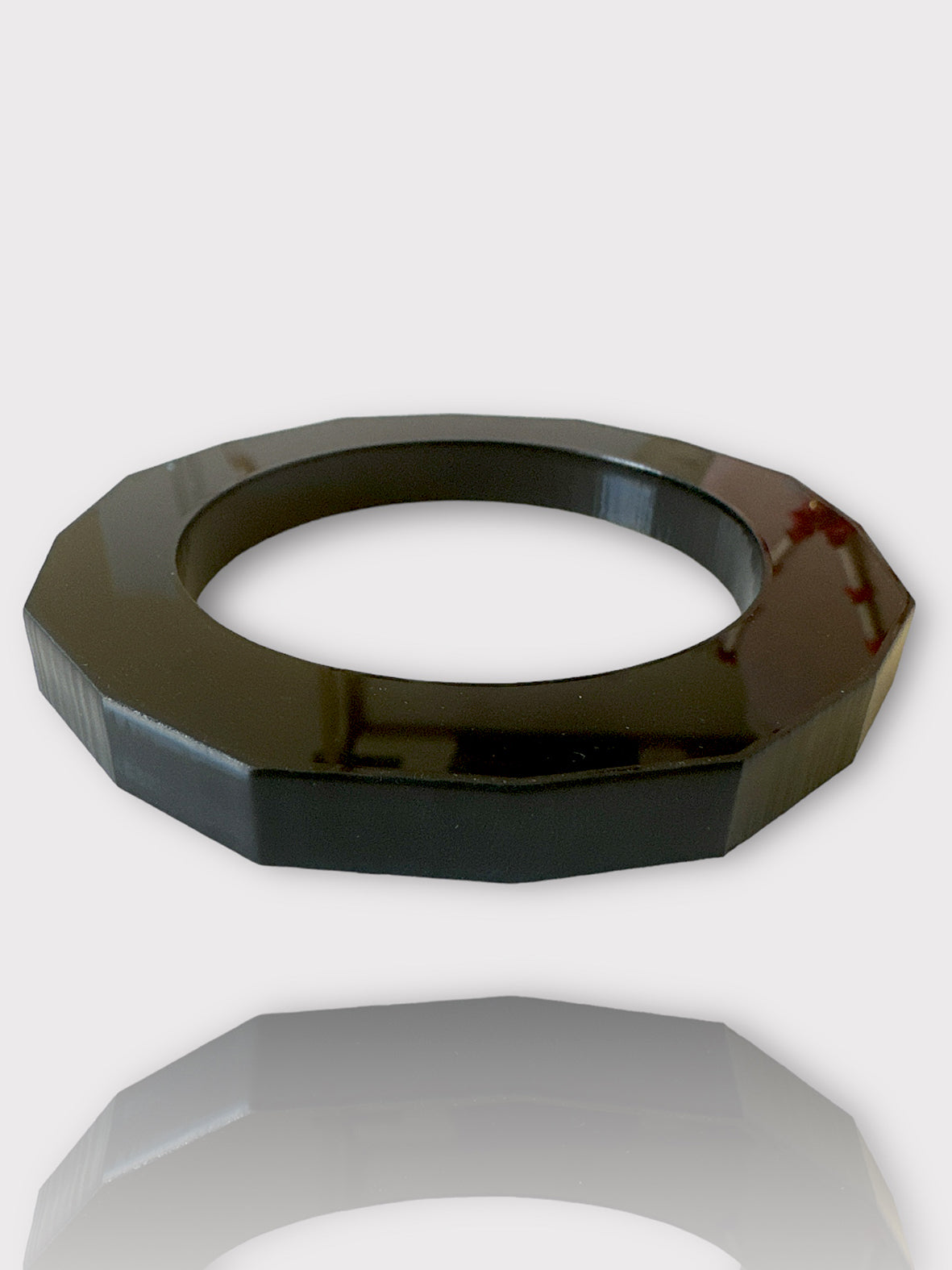 PLEXIGLASS ROUND BANGLE