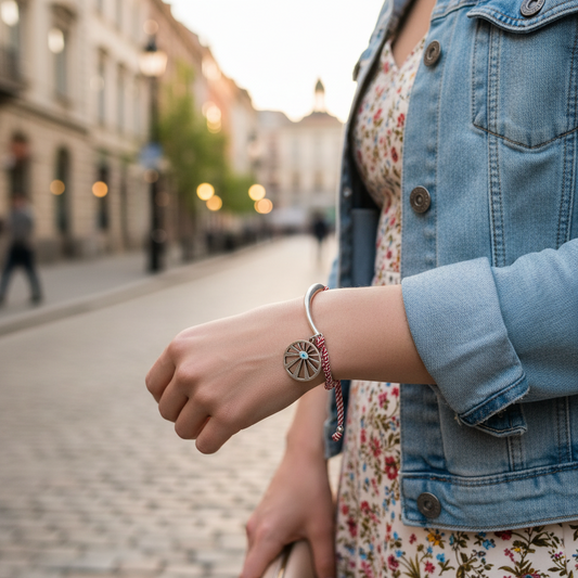 Χονδρική Βραχιόλι Μάρτης με Ήλιο | So Cute by Dimi