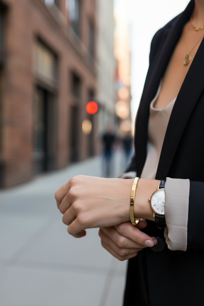 Ατσάλινη χειροπέδα Essential Line χονδρική So Cute by Dimi