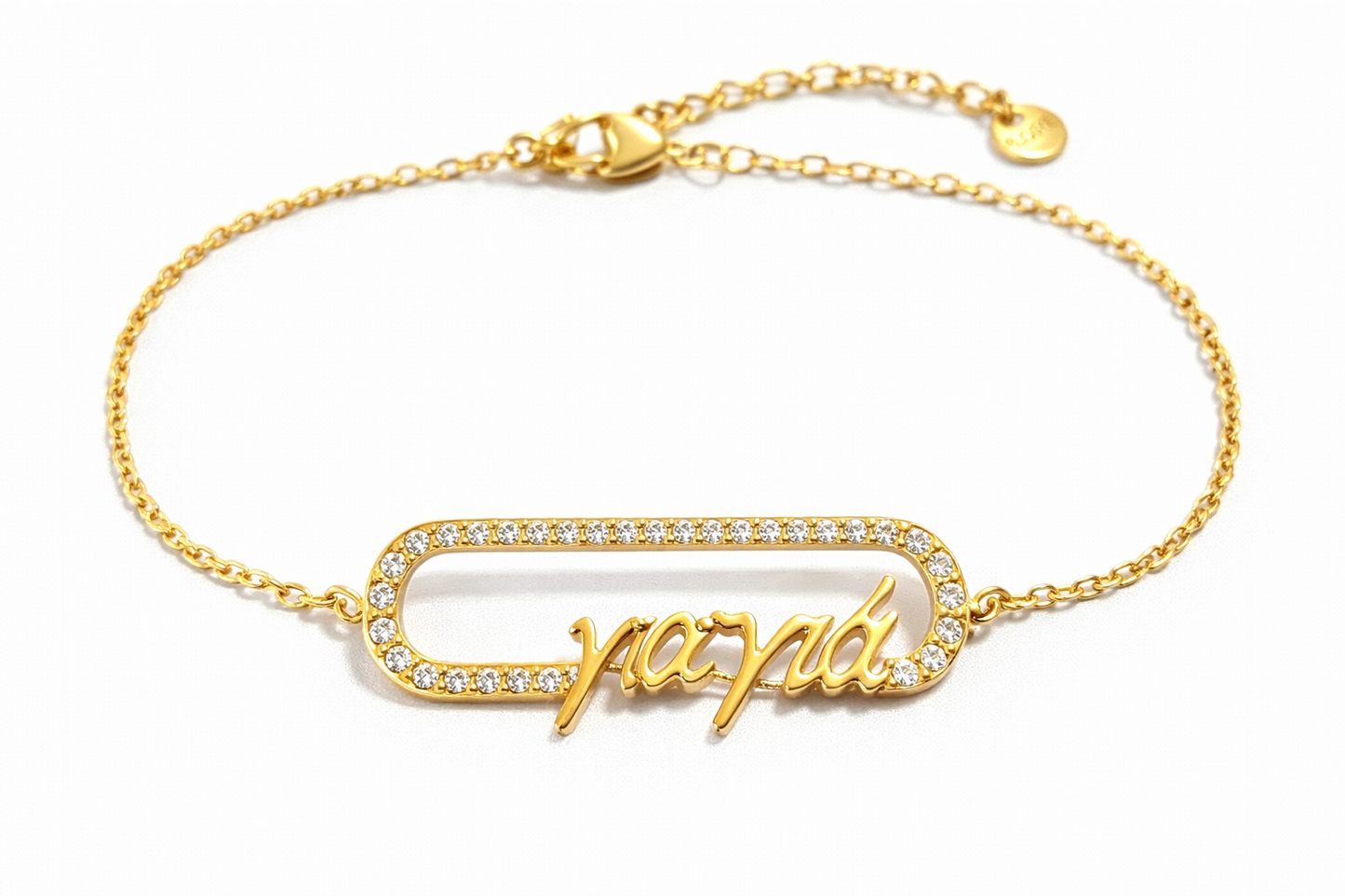 Ατσάλινο βραχιόλι γιαγιά με ζιργκόν Napa Grandma Bracelet So Cute by Dimi