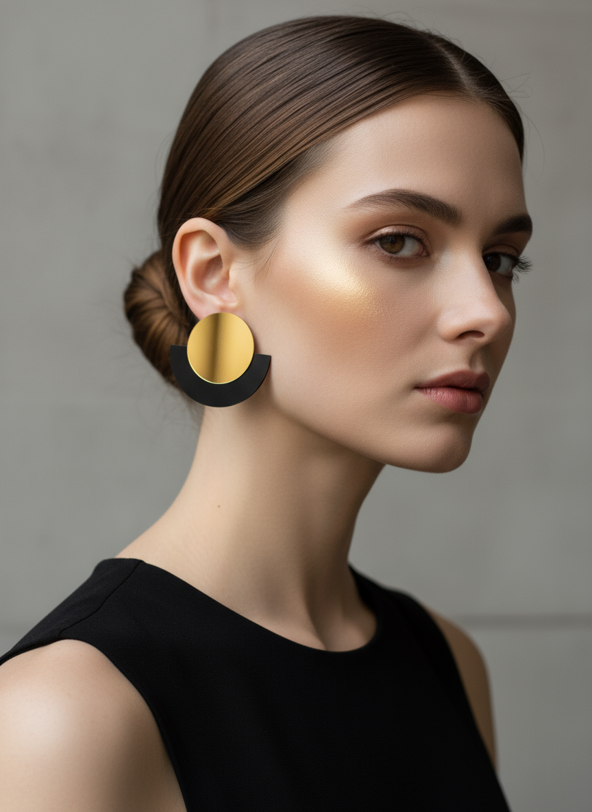 🤍✨ KATE EARRINGS – Geometric Statement Bestseller 💎