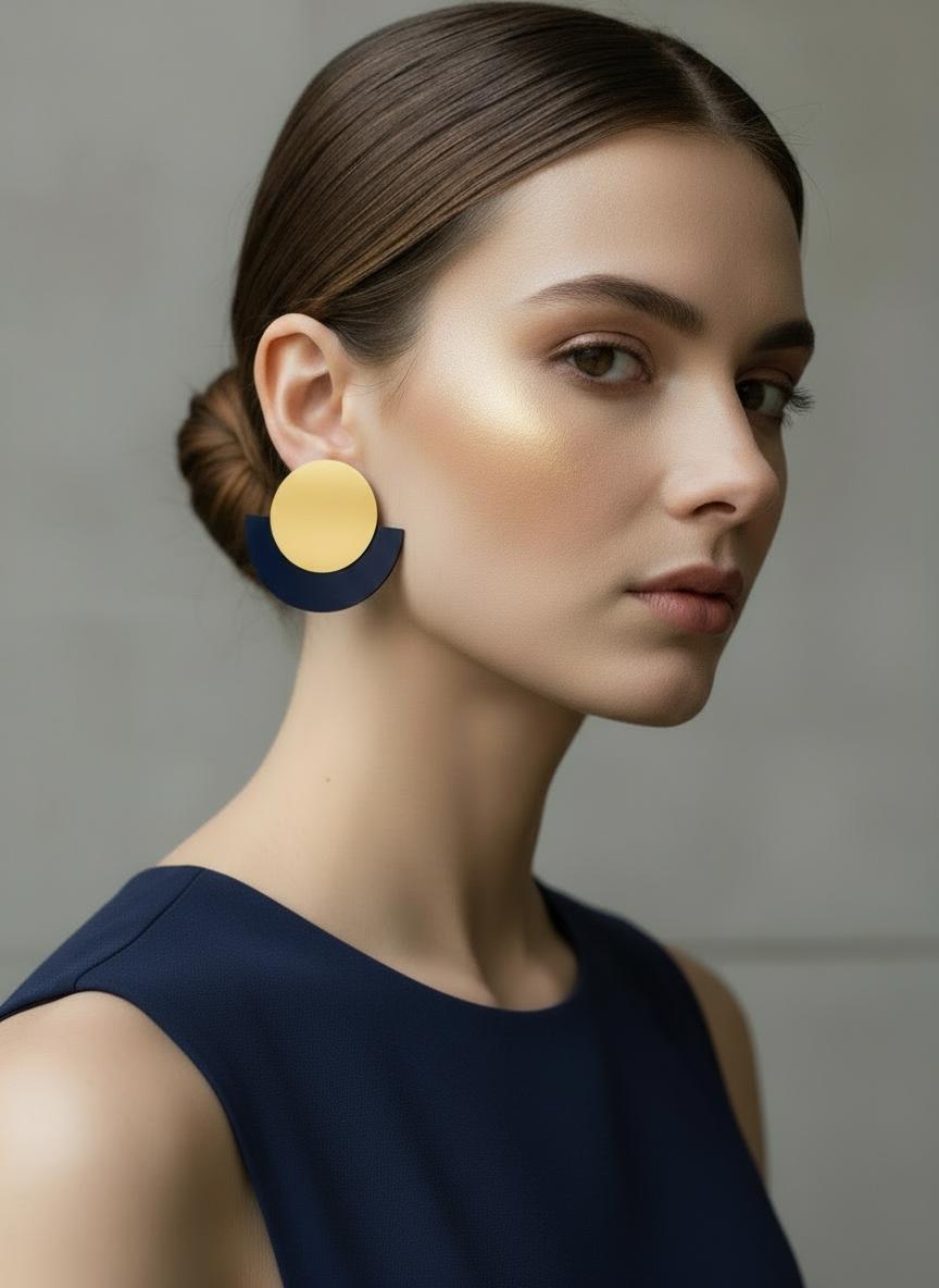 🤍✨ KATE EARRINGS – Geometric Statement Bestseller 💎