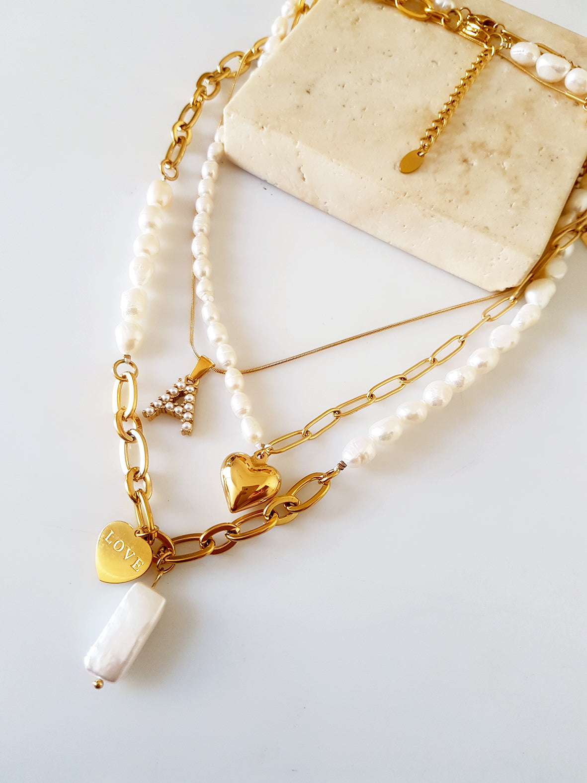 Elegant Heart Shape Titanium Steel Necklace