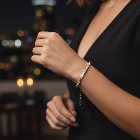 Ατσάλινο λεπτό βραχιόλι με ζιργκόν 2.2 mm – So Cute by Dimi χονδρική