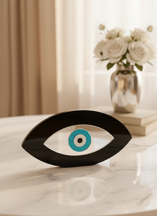 Επιτραπέζιο γούρι μάτι plexiglass σε βάση για χονδρική – So Cute by Dimi