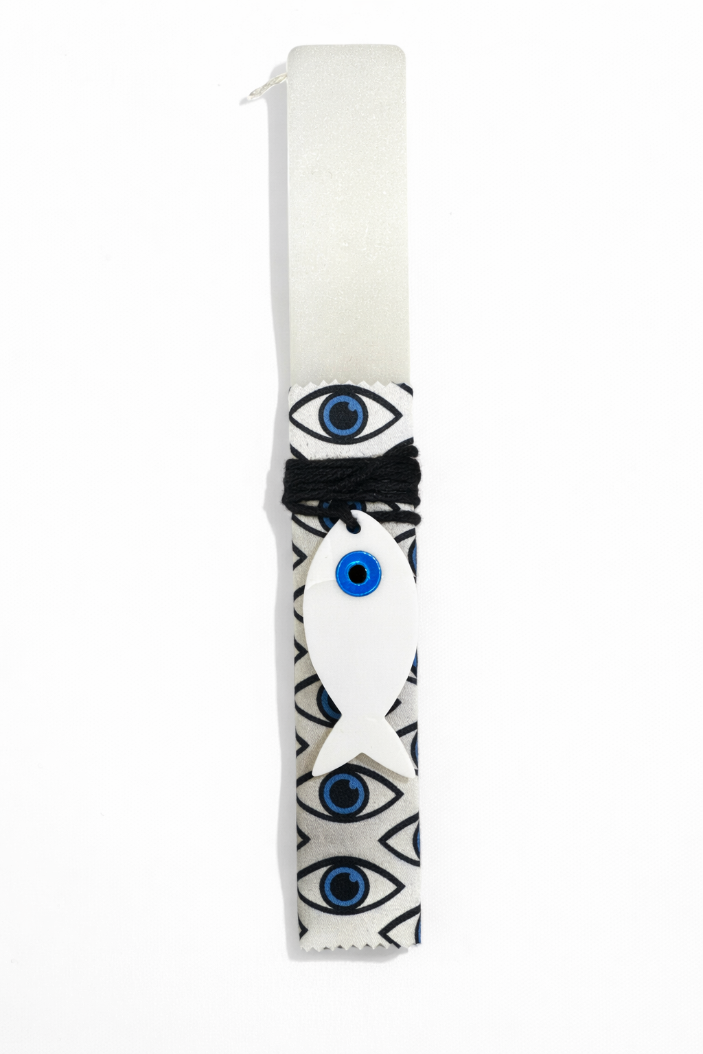 Χονδρική πασχαλινή λαμπάδα με μάτια και πλεξιγκλάς ψαράκι – So Cute by Dimi