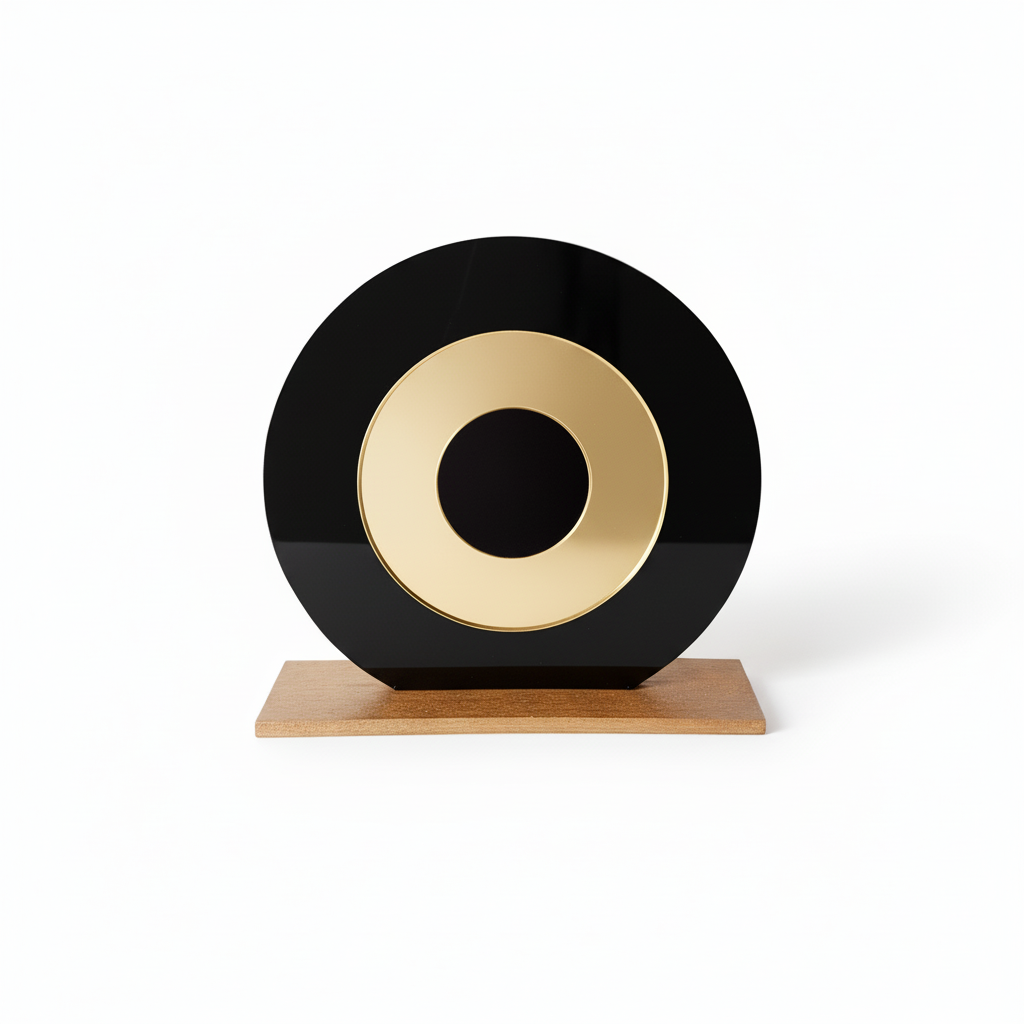 🤍✨Επιτραπέζιο Διακοσμητικό Μάτι από Πλεξιγκλάς & Καθρέφτη