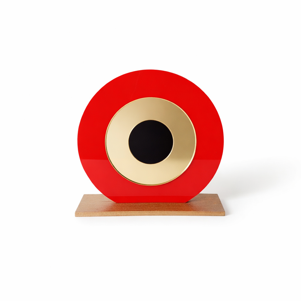 🤍✨Επιτραπέζιο Διακοσμητικό Μάτι από Πλεξιγκλάς & Καθρέφτη